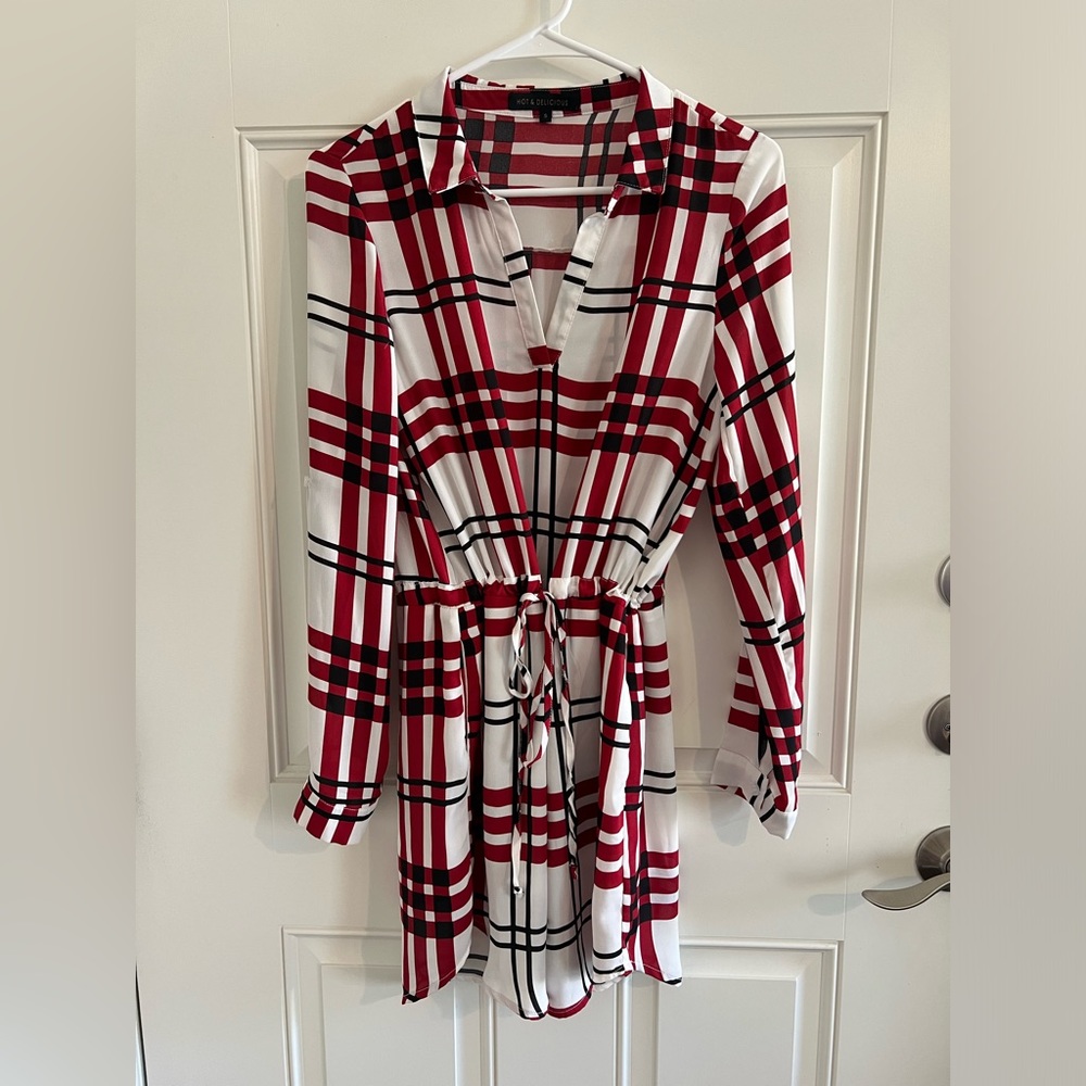 Plaid tunic/dress
